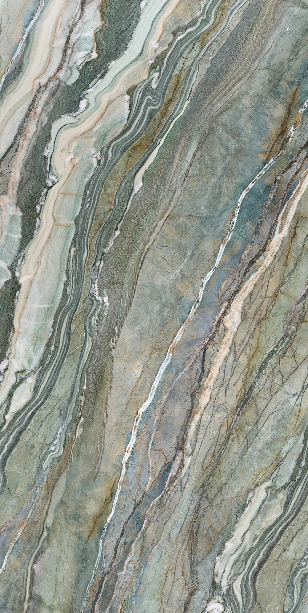 Royal Peacock full stone slab