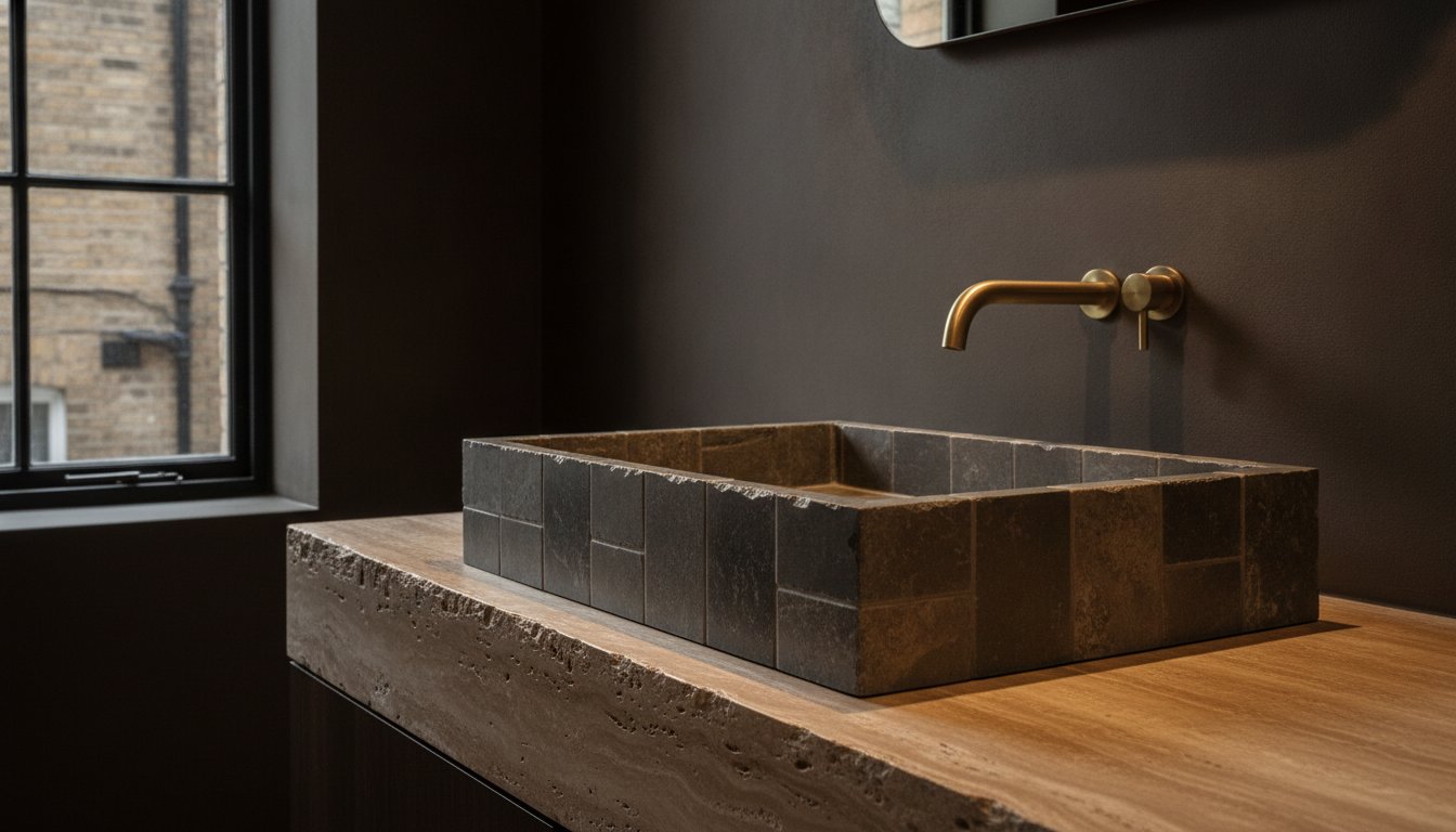 Bespoke Tiled Basins UK. An Architectural Guide to Artisan Sanitaryware