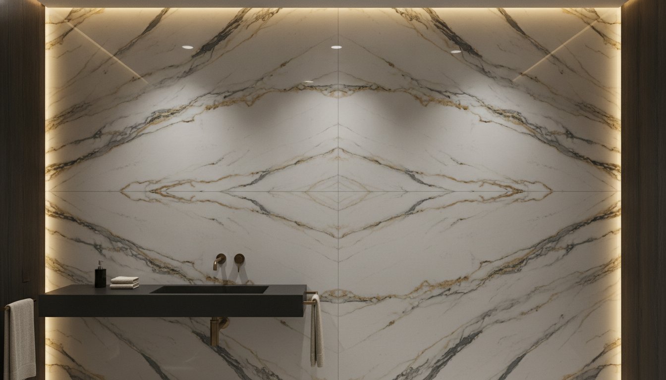 Bookmatched Porcelain Slabs UK: An Artisan Guide to Symmetry and Surface