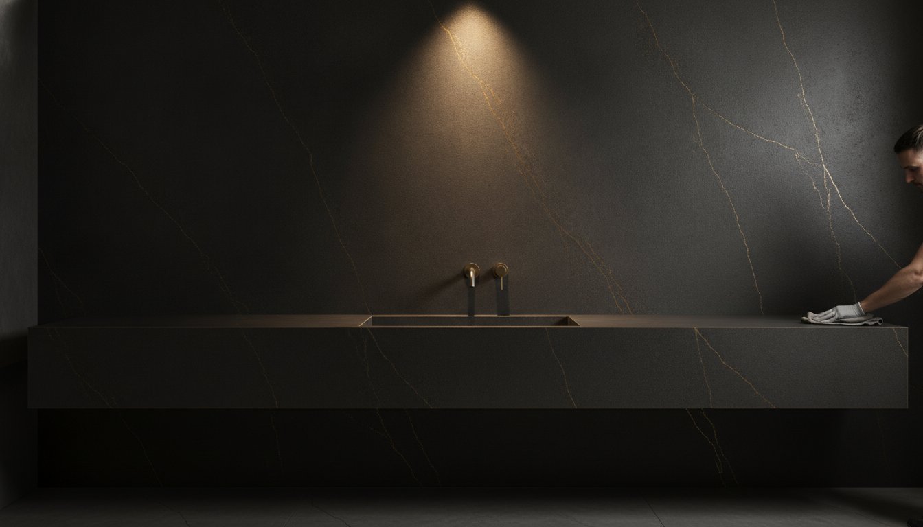 A Guide to Custom Sized Porcelain Slabs. Precision in Architectural Surfaces.