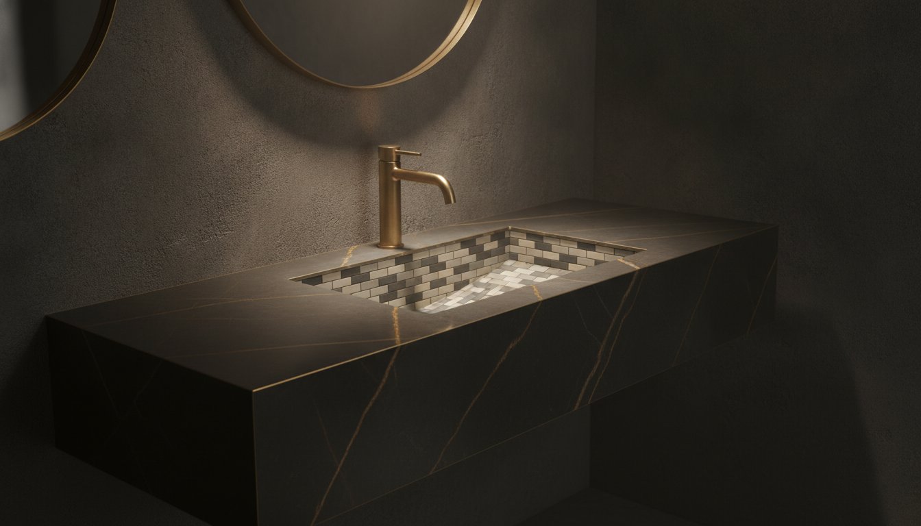 Artisan Porcelain Tiled Basins: The Intersection of Craft and Utility