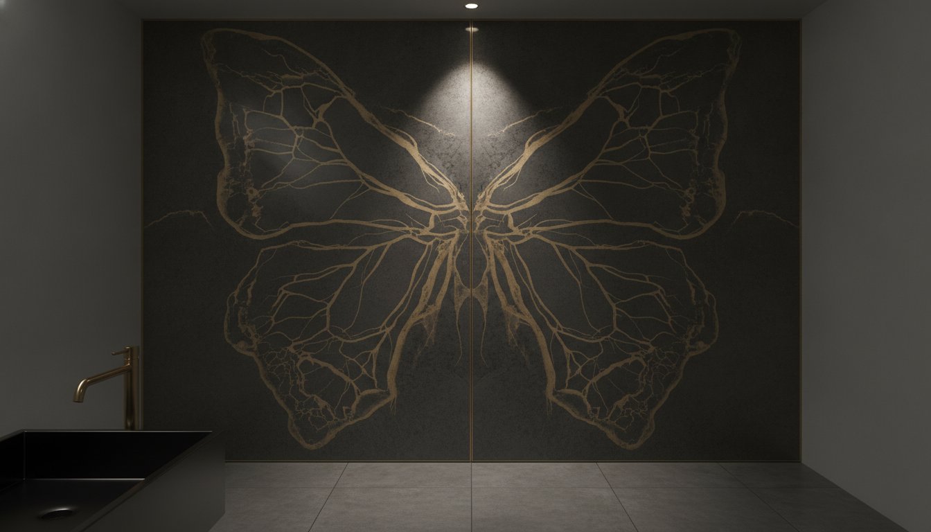 Bookmatched Porcelain Slabs UK. The Artisan’s Guide to Mirrored Surfaces.